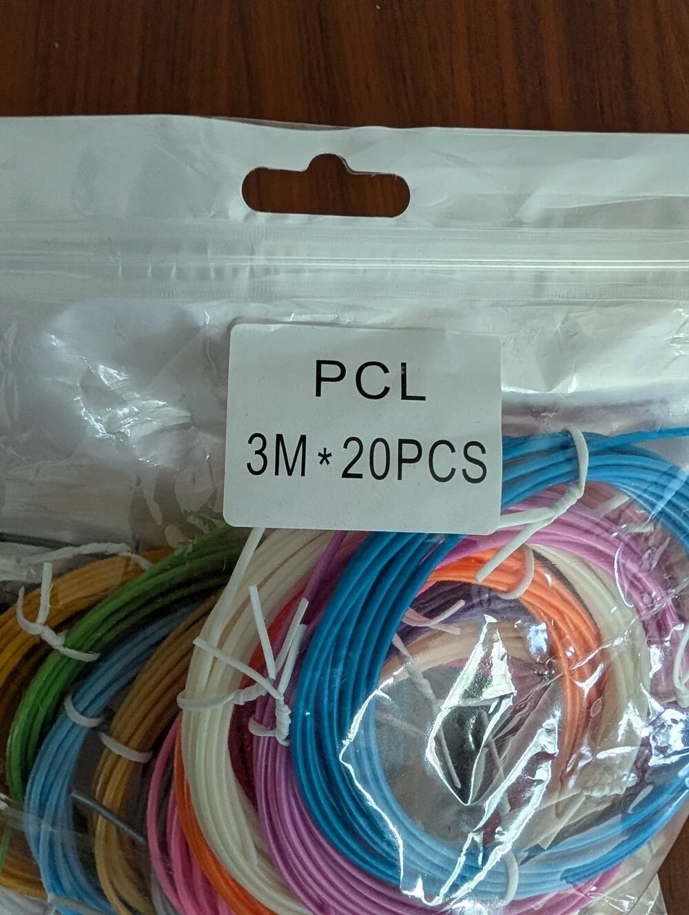 3D Pen Filament PCL 3M 20-Pack Assorted Colors